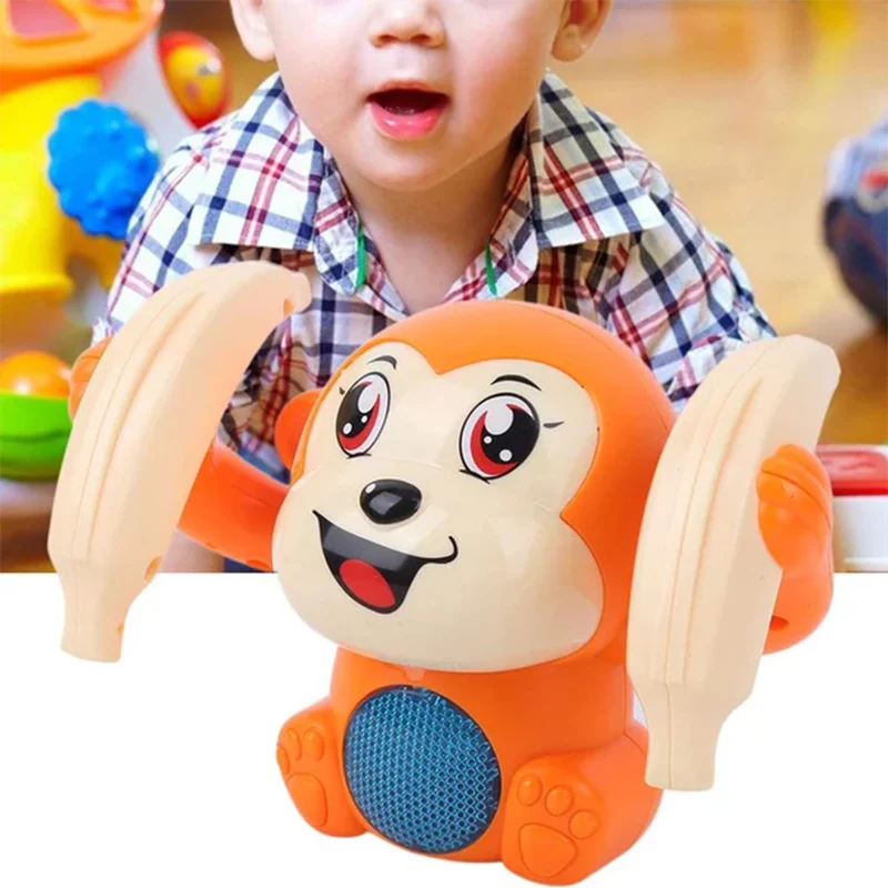 Early Infant Electric Flip And Head Monkey Toy - Image 3