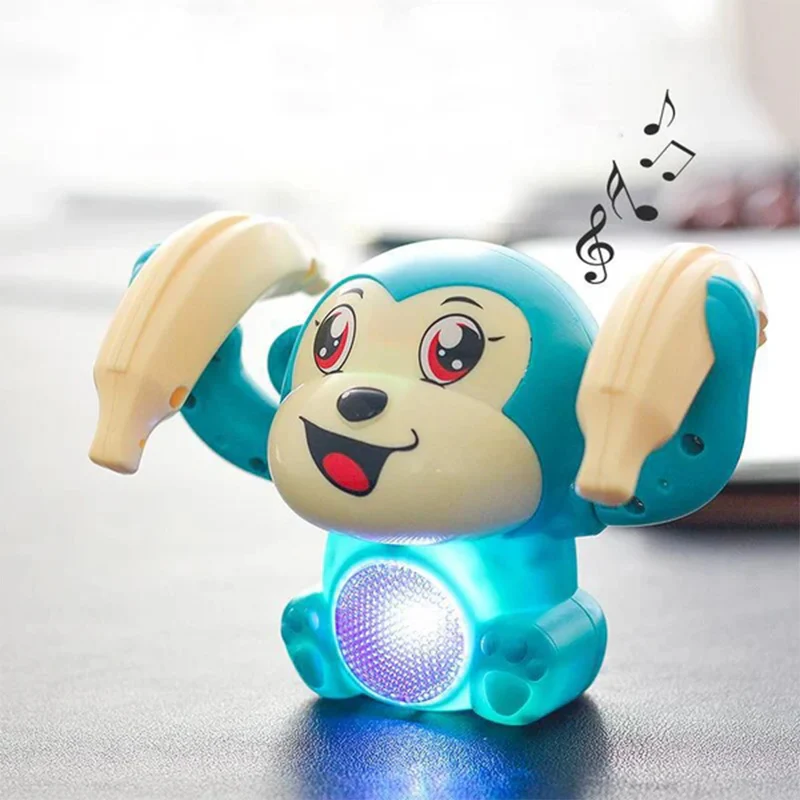 Early Infant Electric Flip And Head Monkey Toy - Image 4
