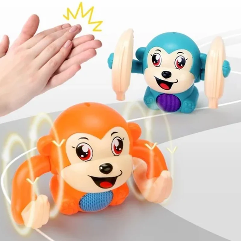 Early Infant Electric Flip And Head Monkey Toy - Image 5