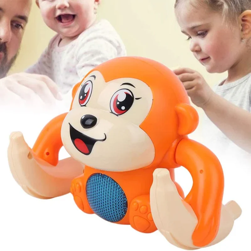 Early Infant Electric Flip And Head Monkey Toy - Image 6