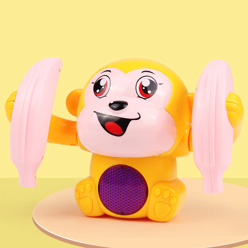 Early Infant Electric Flip And Head Monkey Toy - Image 8