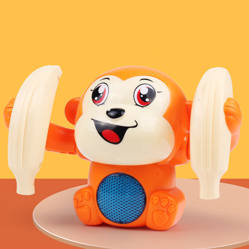Early Infant Electric Flip And Head Monkey Toy - Image 9