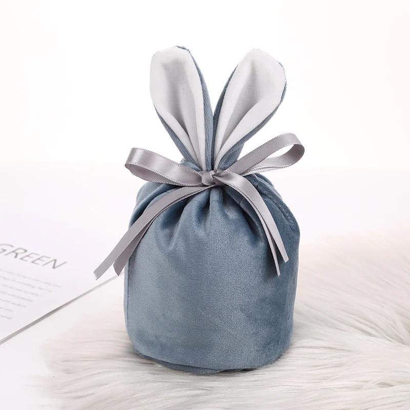 Easter Bunny Velvet Basket - Image 12