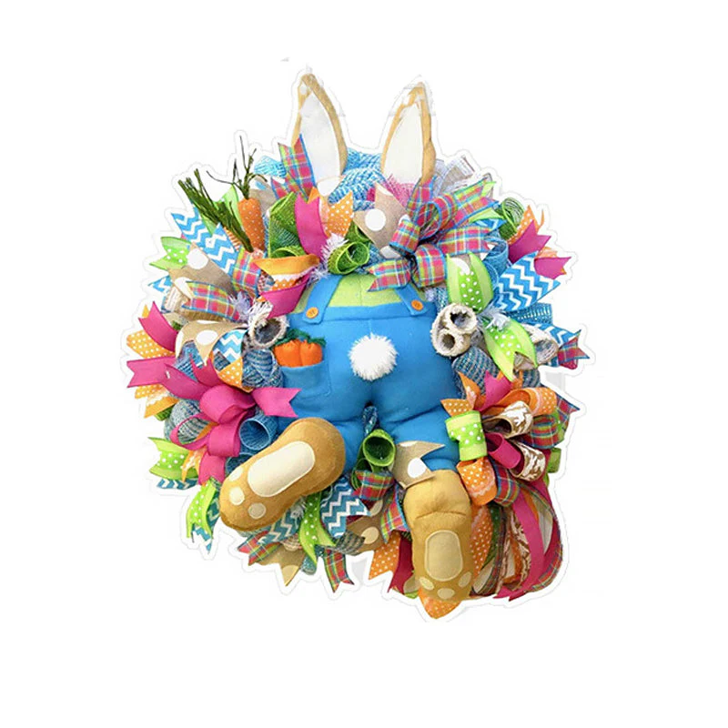Easter Bunny Wreath Sticker - Image 18