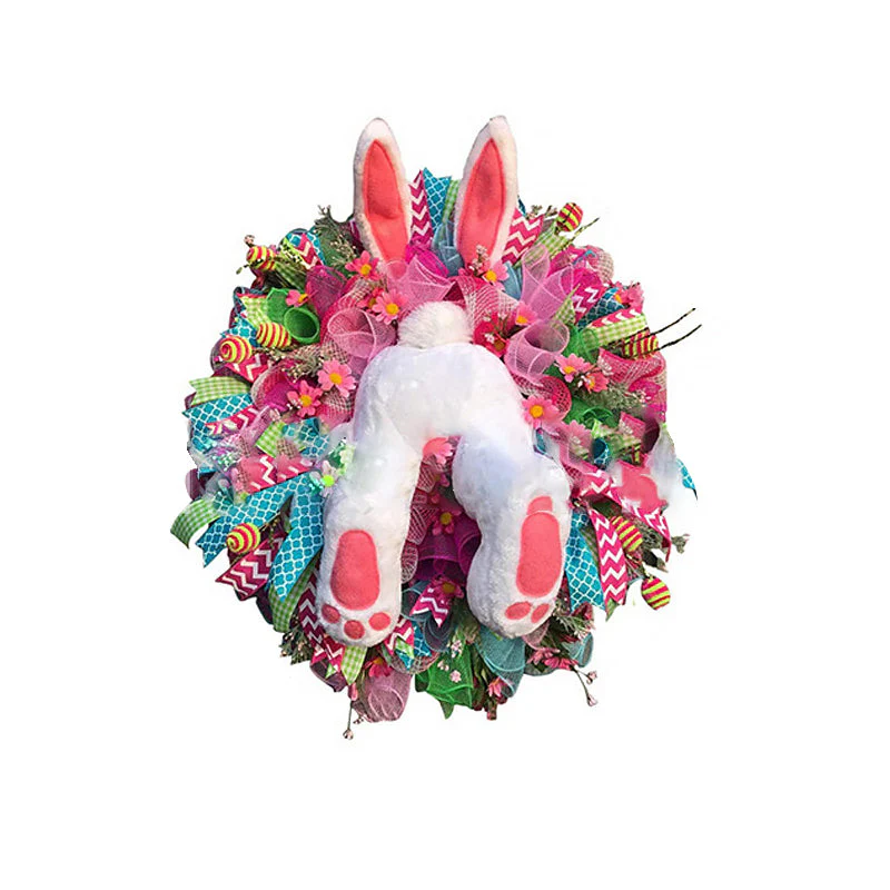 Easter Bunny Wreath Sticker - Image 19