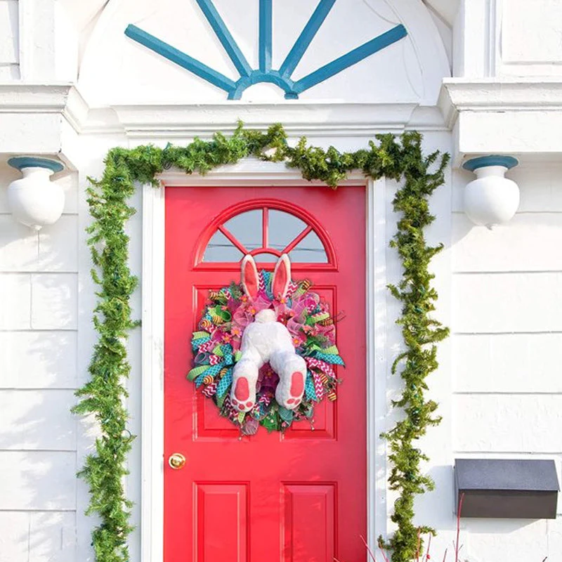 Easter Bunny Wreath Sticker - Image 9