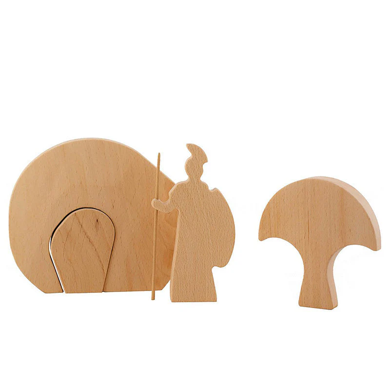 Easter Scene Wooden Decoration - Image 6