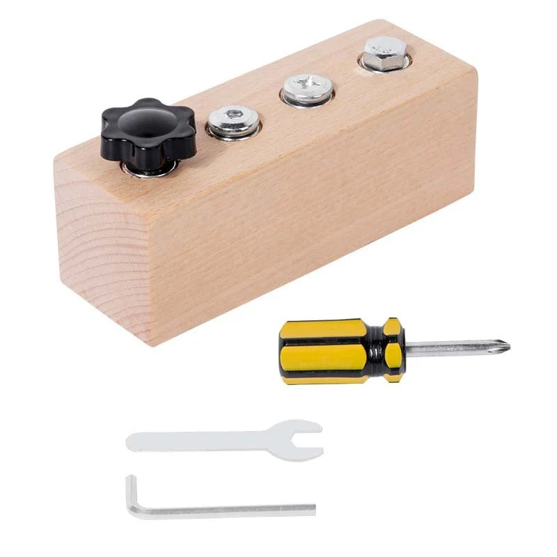 Educational Screw-Tightening Busy Board - Image 11