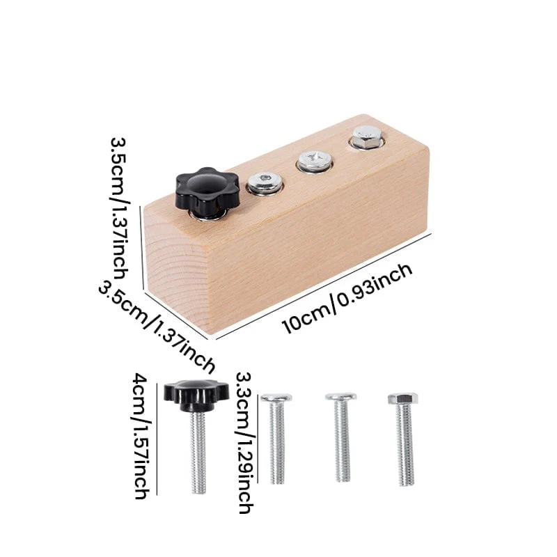 Educational Screw-Tightening Busy Board - Image 12