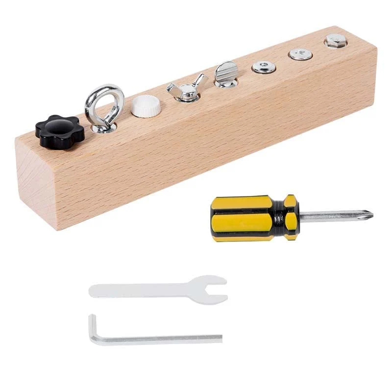 Educational Screw-Tightening Busy Board - Image 14