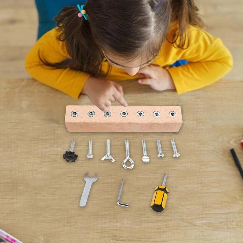 Educational Screw-Tightening Busy Board - Image 5