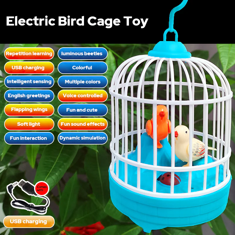 Electric Bird Cage Toy - Image 13