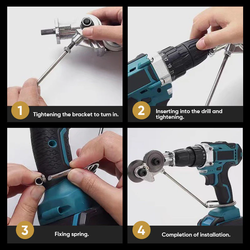 Electric Drill Metal Shears Cutter Nibbler - Image 8