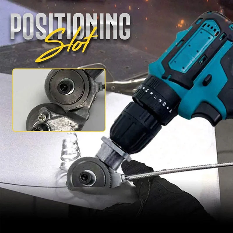 Electric Drill Shears Attachment Cutter Nibbler - Image 5