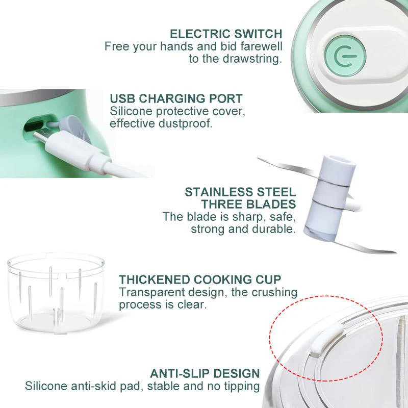Electric Mini Chopper - Image 3