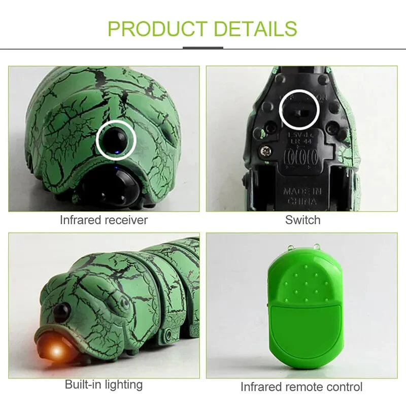 Electric Remote Control Caterpillar Toy - Image 10