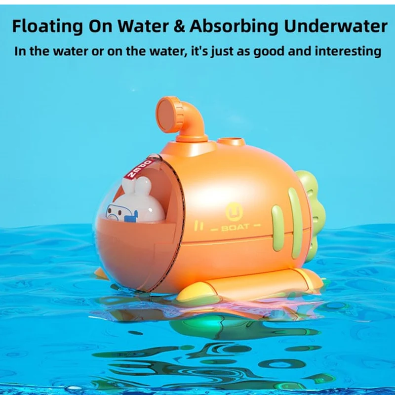 Electric Submarine Boat Shower Baby Bath Toys - Image 11