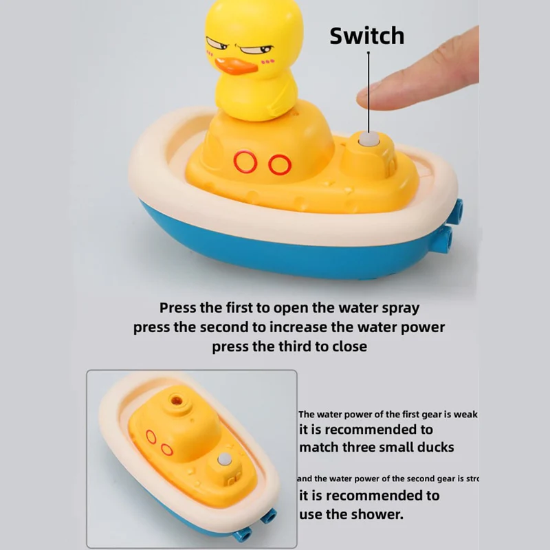 Electric Submarine Boat Shower Baby Bath Toys - Image 13