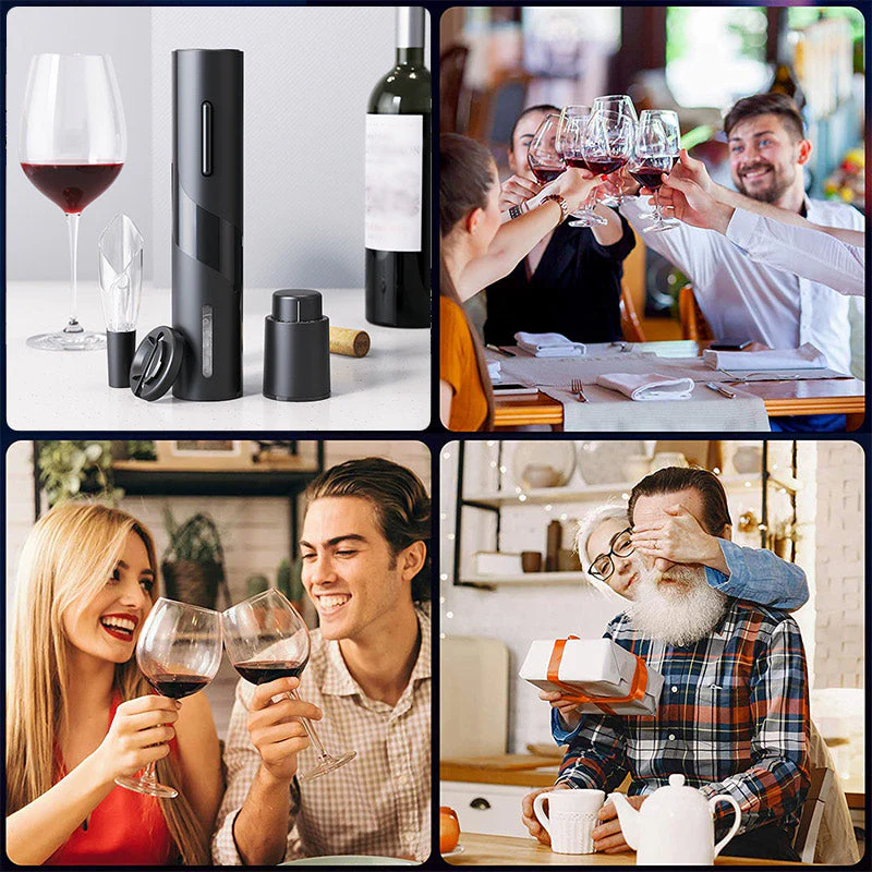 Electric Wine Bottle Corkscrew set - Image 8
