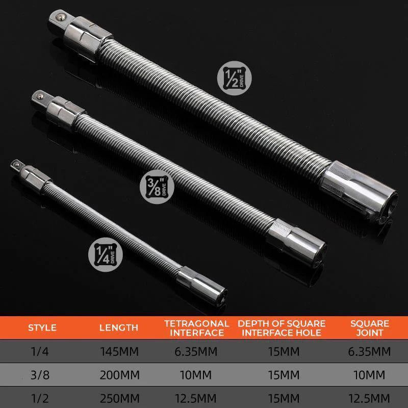 Electric Wrench Socket Universal Extension Rrod - Image 5