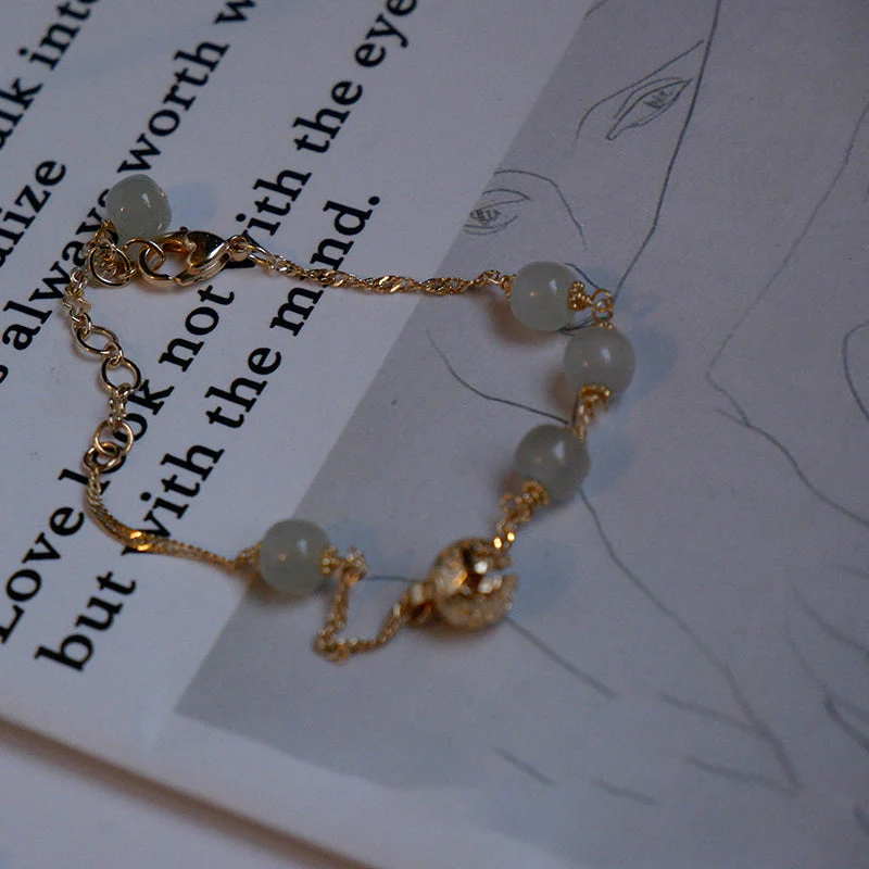 Elegant Hetian Jade Bracelet - Image 6