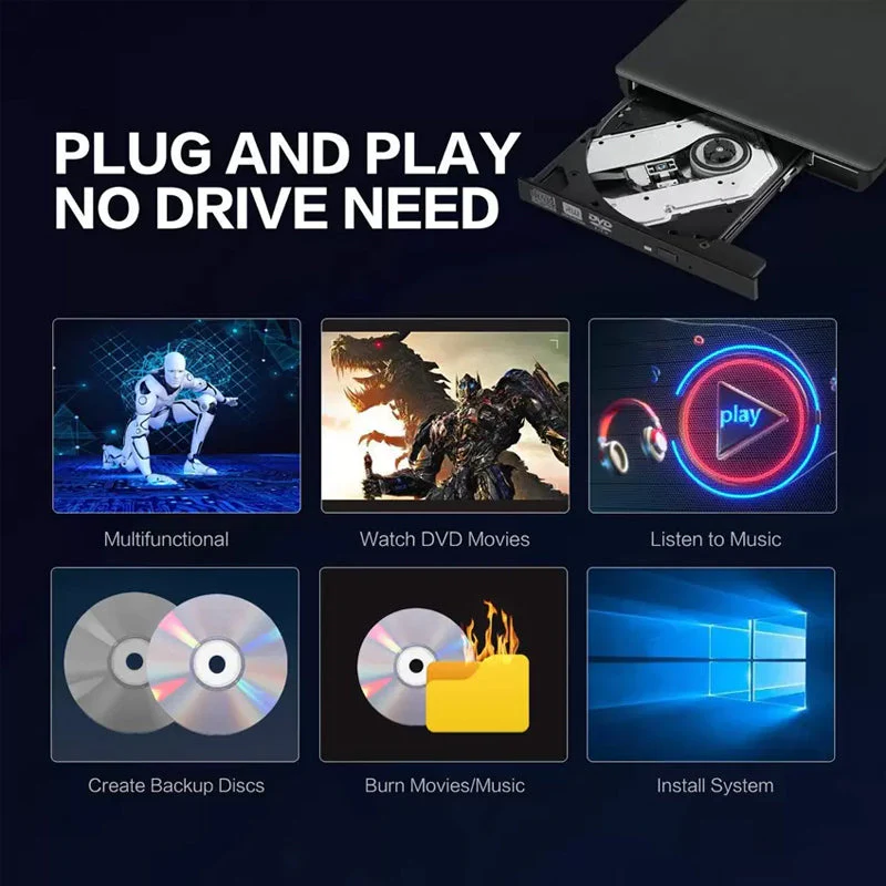 External CD Drive USB - Image 3