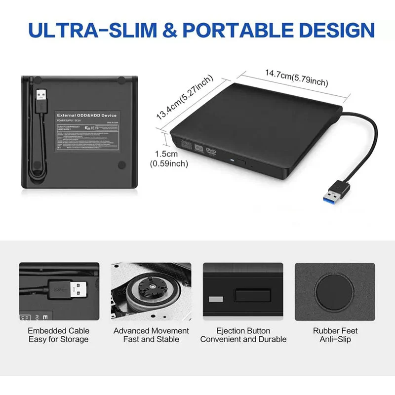 External CD Drive USB - Image 5