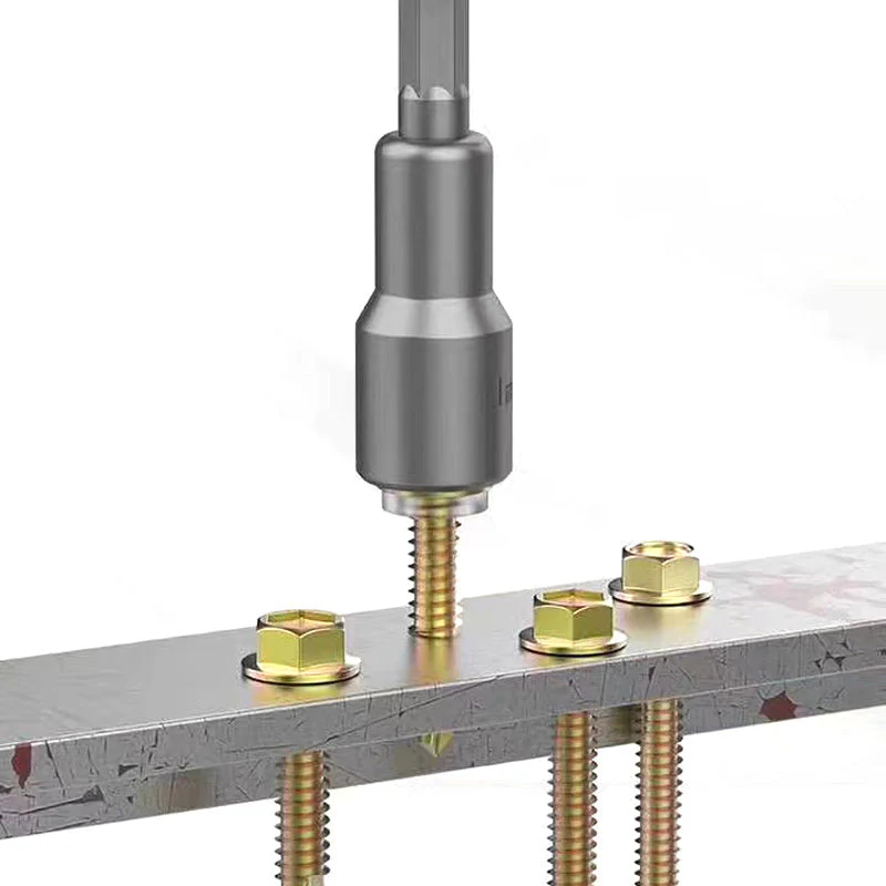 Extra Deep Hex Bit Socket Bolt Nut Driver Bit Set - Image 2