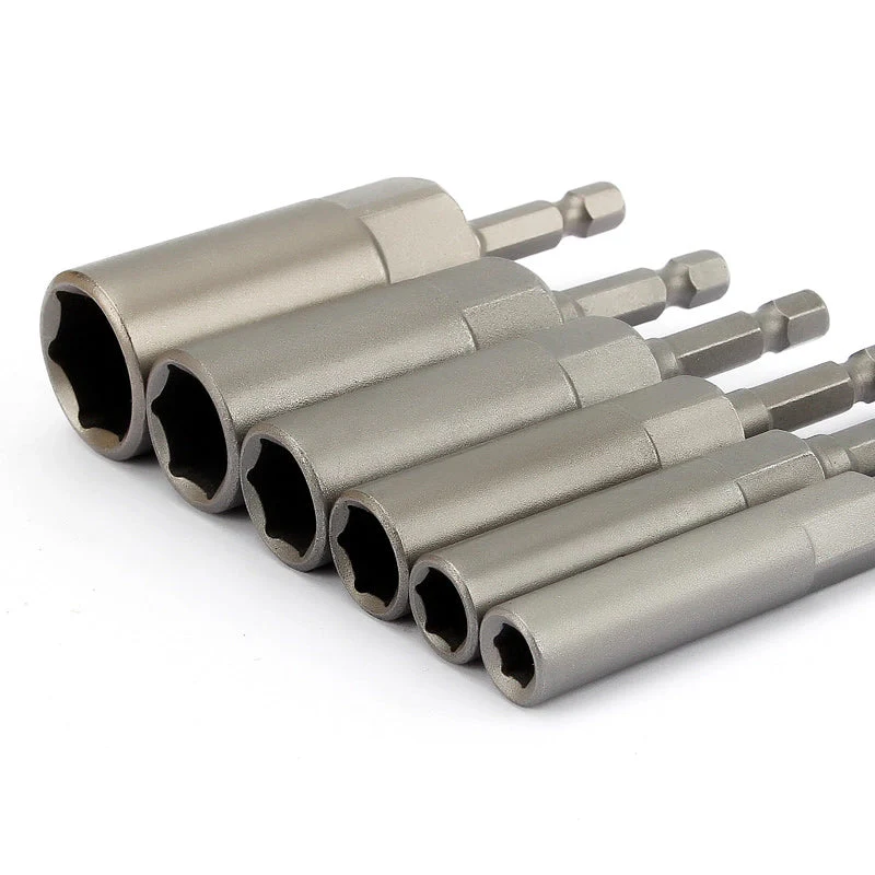 Extra Deep Hex Bit Socket Bolt Nut Driver Bit Set - Image 8