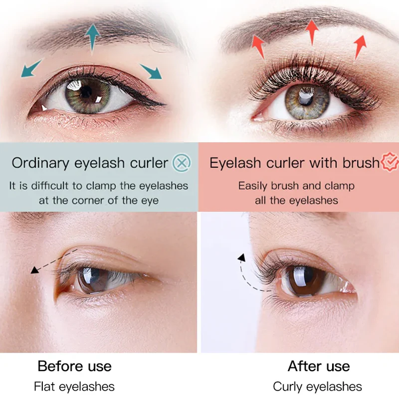 Eyelash Curler With Brush - Image 3