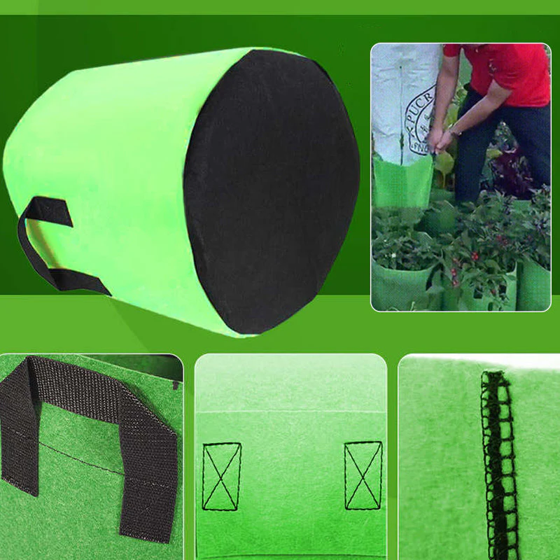 Fabric Vegetable Plant Growth Bag - Image 9