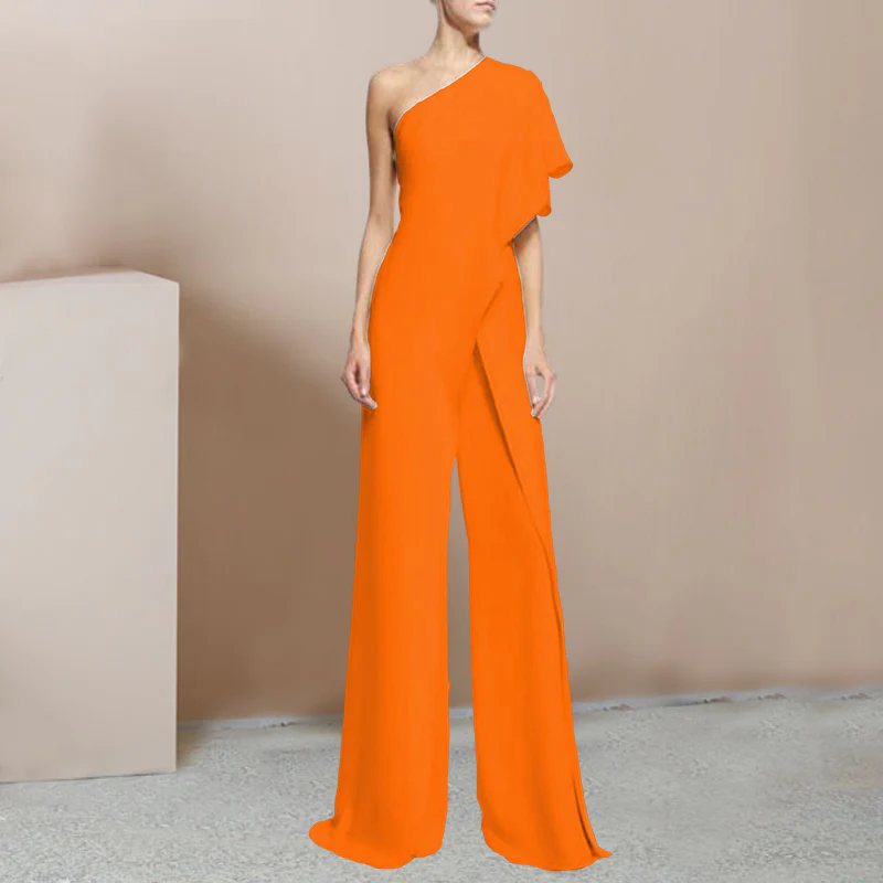 Fashion One Shoulder Jumpsuit - Image 10