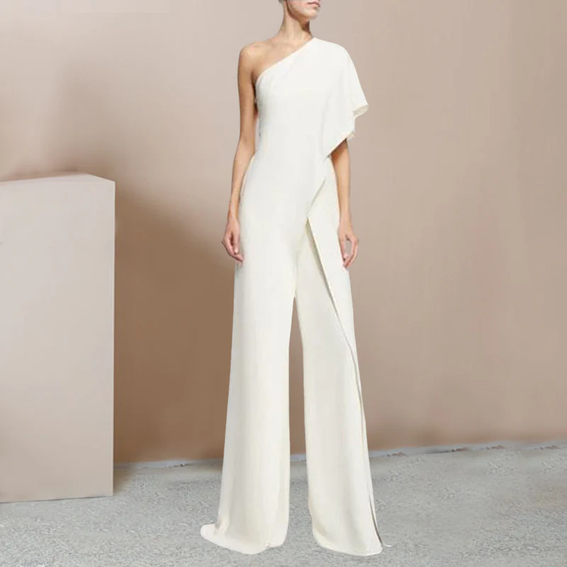Fashion One Shoulder Jumpsuit - Image 12
