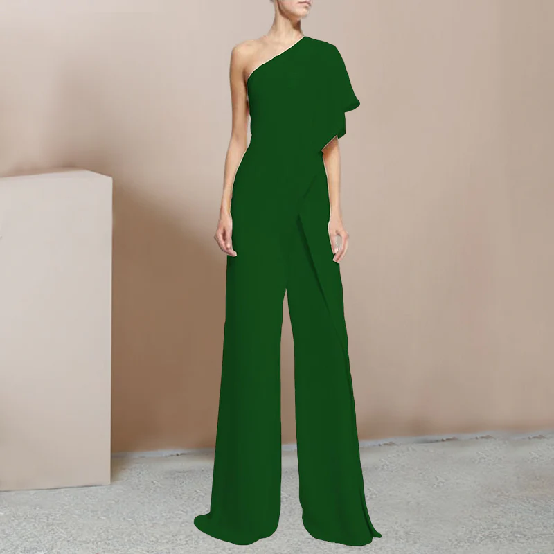 Fashion One Shoulder Jumpsuit - Image 14