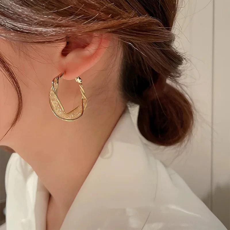 Fashion Twist Earrings - Image 3