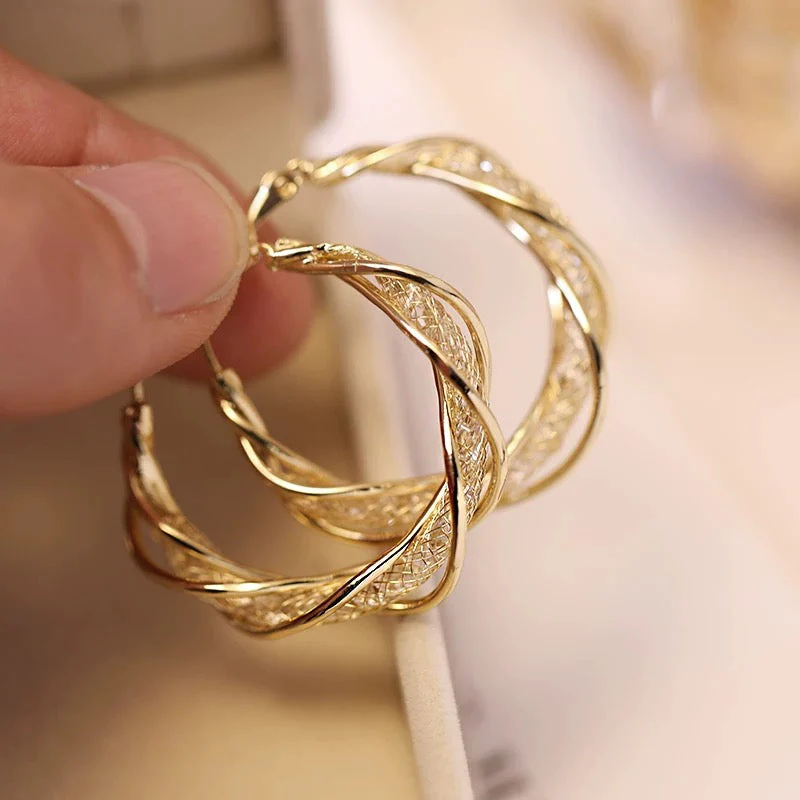 Fashion Twist Earrings - Image 4
