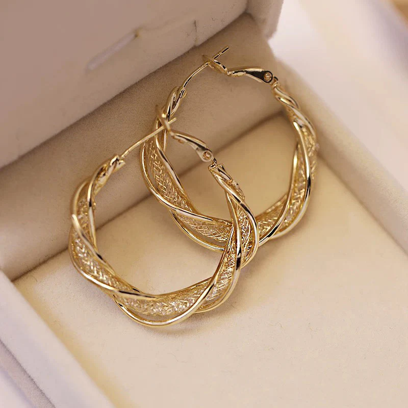 Fashion Twist Earrings - Image 5