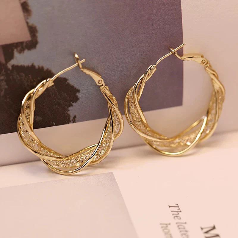 Fashion Twist Earrings - Image 6