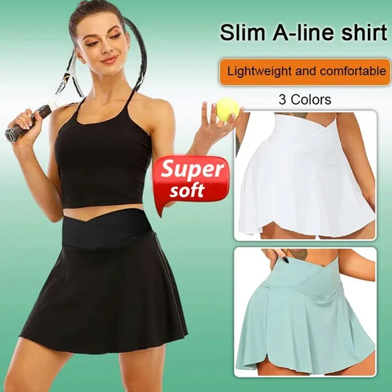 Fashion Women’s Quick-Dry Tennis Pant-Skirts with Pockets - Image 6