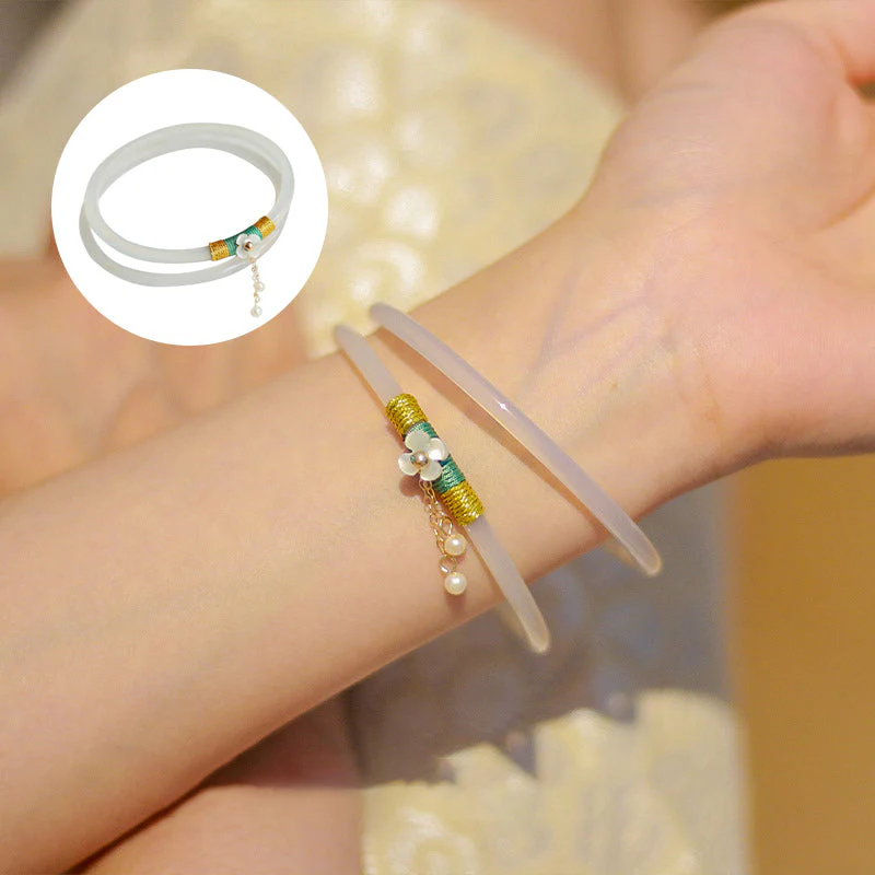 Fine Jade Bangle Bracelets - Image 11