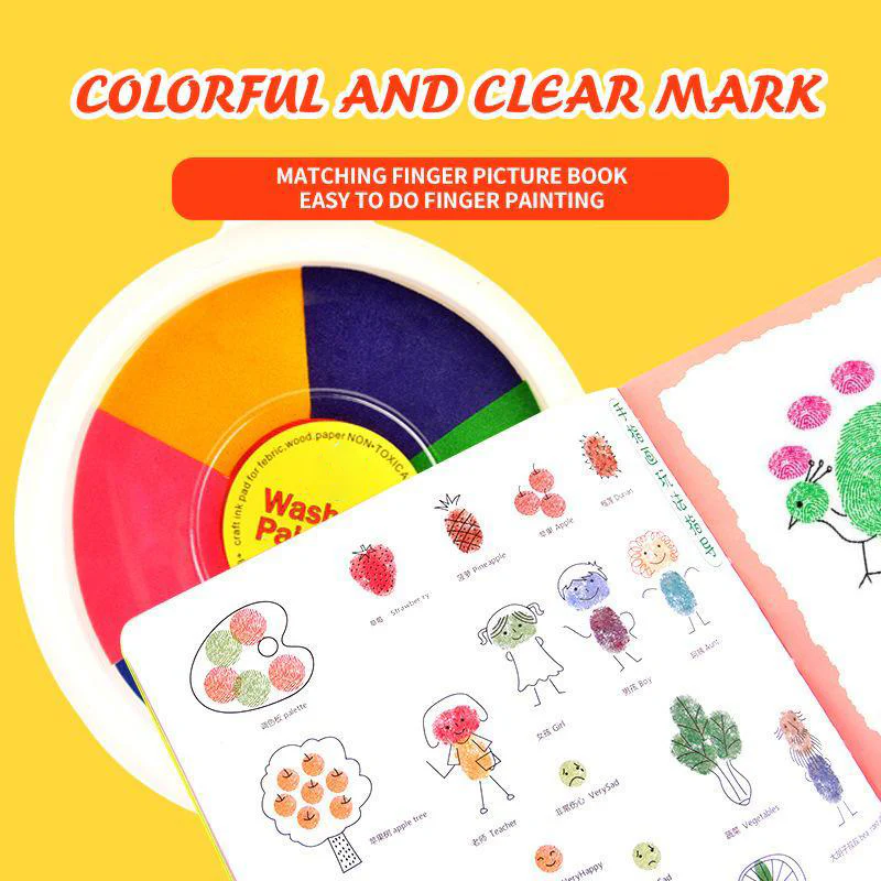 Finger Paint Set For Kids - Image 2
