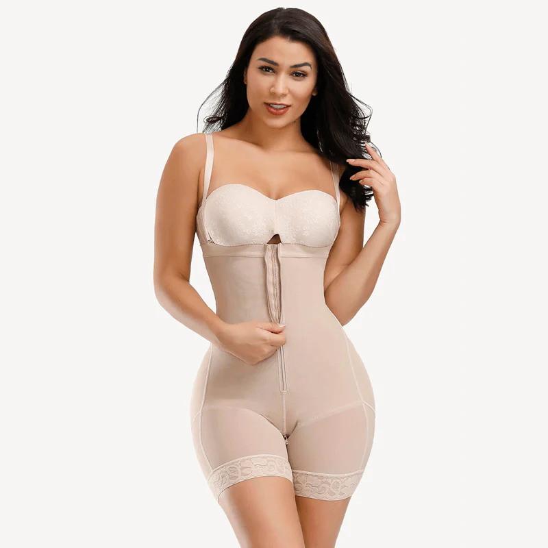Firm Tummy Compression Bodysuit Shaper with Butt Lifter - Image 3