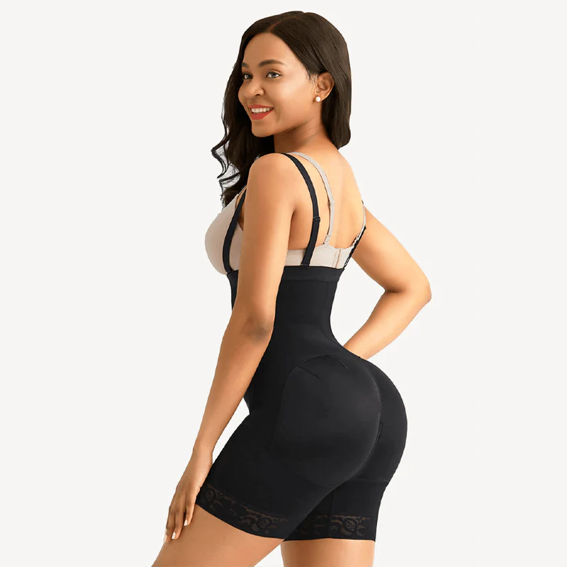 Firm Tummy Compression Bodysuit Shaper with Butt Lifter - Image 4