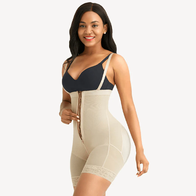 Firm Tummy Compression Bodysuit Shaper with Butt Lifter - Image 5