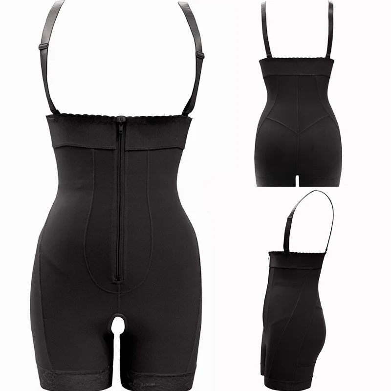 Firm Tummy Compression Bodysuit Shaper with Butt Lifter - Image 7