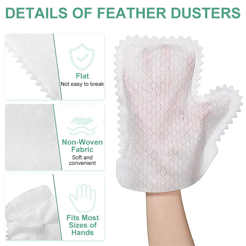 Fish Scale Cleaning Duster Gloves - Image 2