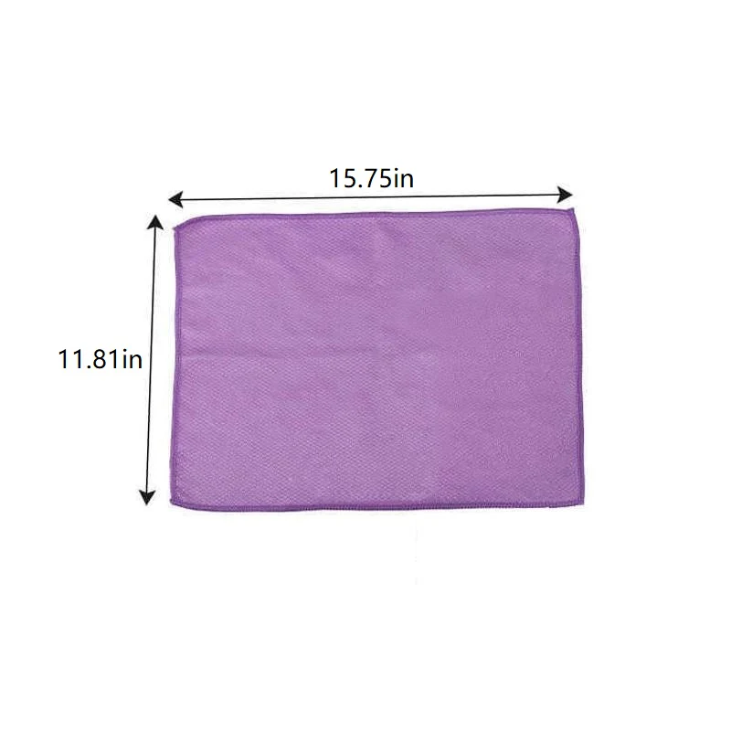 Fish Scale Microfiber Polishing Cleaning Cloth (5 Pcs) - Image 7