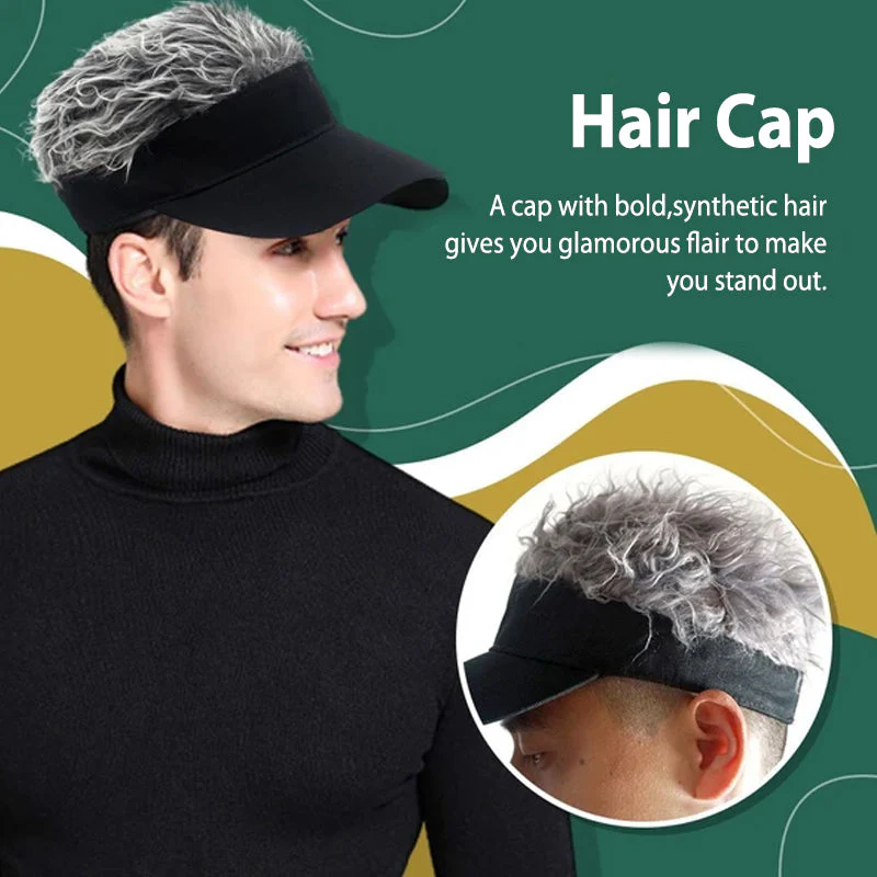 Flair Hair Sun Visor Cap - Image 3