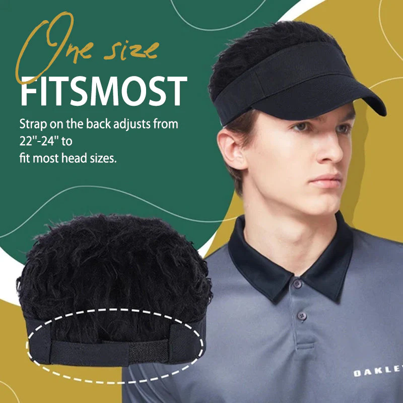 Flair Hair Sun Visor Cap - Image 4