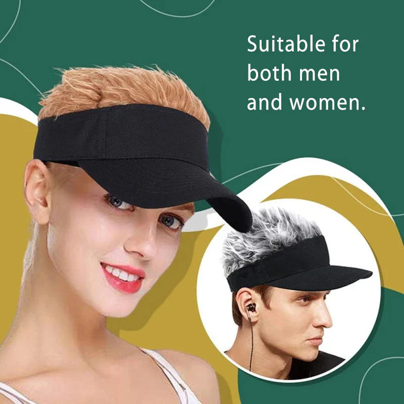 Flair Hair Sun Visor Cap - Image 6